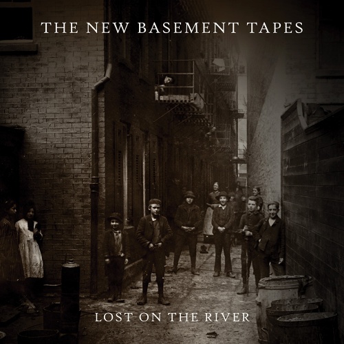 Music Poster Promo New Basement Tapes Band ~ Lost On The River ~ Bob Dylan 